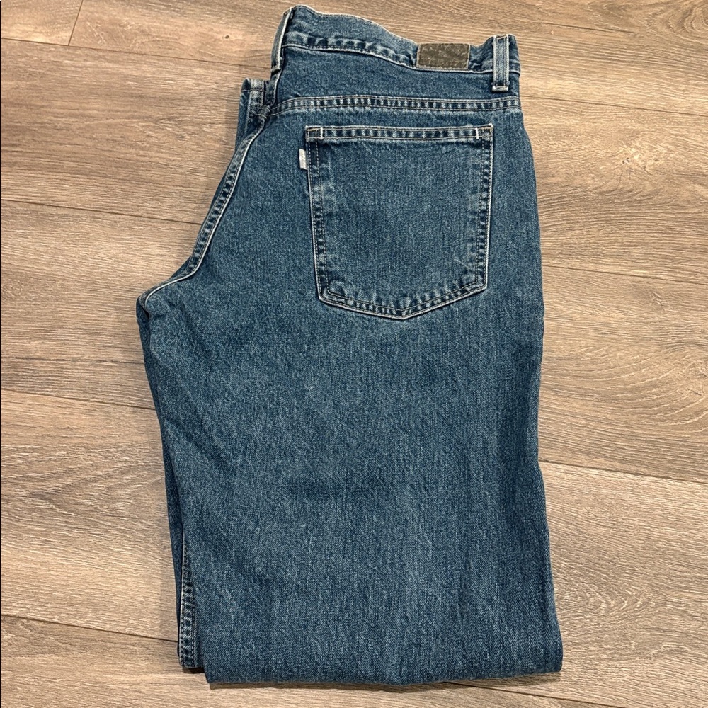 Levi’s Vintage Silvertab Jeans Dark Blue Denim. 90’s Streetwear-Junior’s Size 11